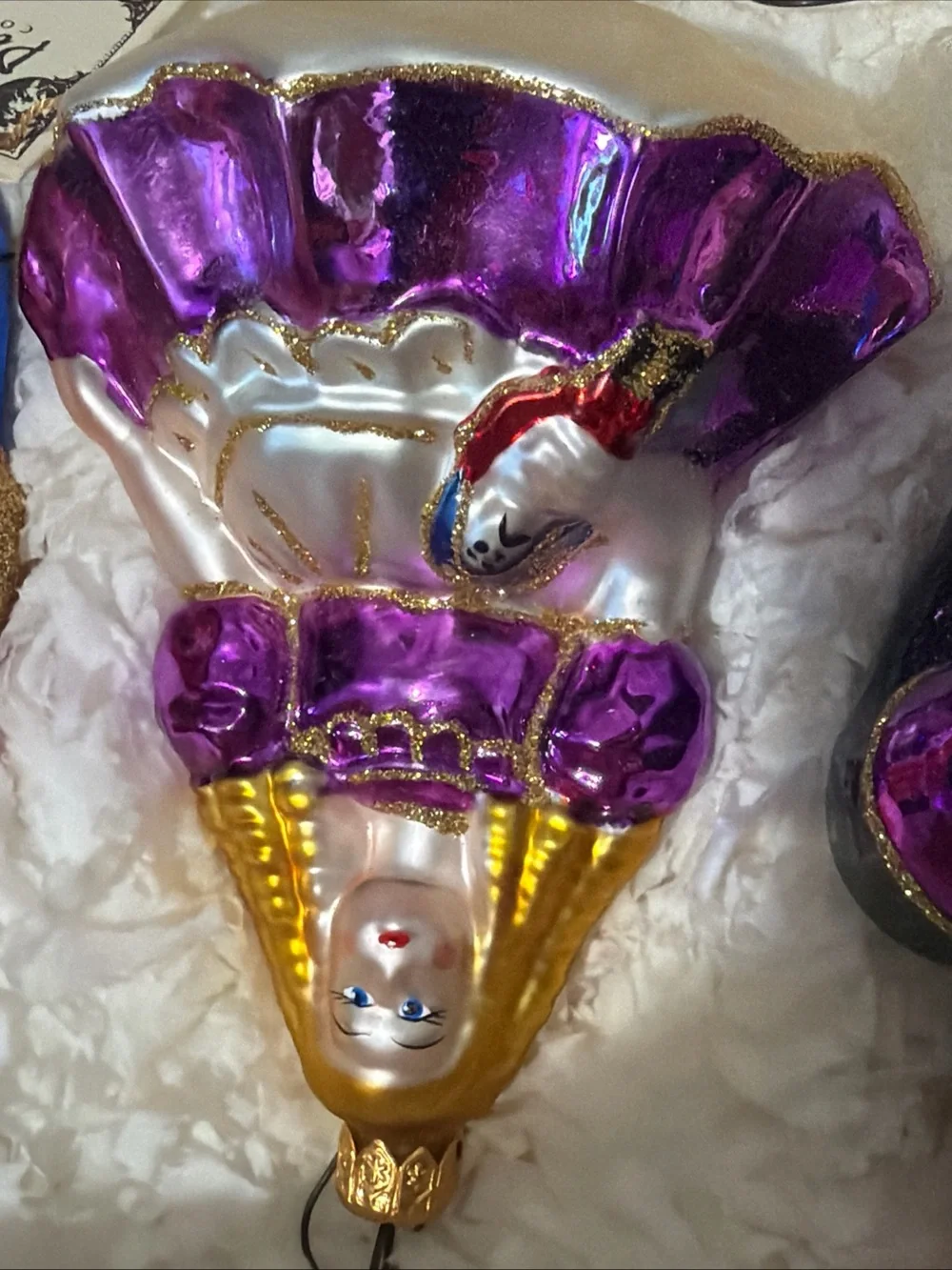 Kurt Adler Polonaise Nutcracker Suite Glass Ornament NIB